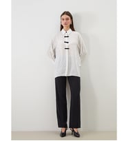 LCW Modest Siyah Beli Lastikli Kadın Pantolon