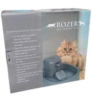 Otomatik Kedi Köpek Su Pınarı Su Çeşmesi Ultra Sessiz 2,5 Lt Su Şelalesi Kedi Pınarı XWWAS01MG-EU