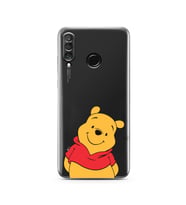 Huawei P30 Lite Uyumlu Baskılı Yumuşak Silikon Şeffaf Telefon Kılıfı