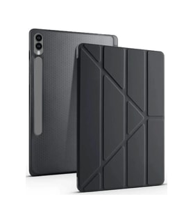 Northcity Samsung Galaxy X510 Tab S9 FE 11 Kılıf Kalemlikli Mars Tablet Kılıfı - Siyah