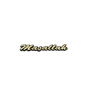 Maşallah 3d Yazı Arma Pleksi Sticker