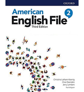 American English File 3th Edition 2 Student's Book + Workbook + CD