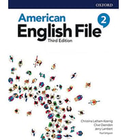 American English File 3th Edition 2 Student's Book + Workbook + CD