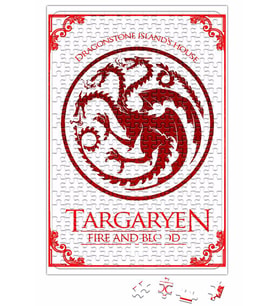 Targaryen House Puzzle 240 Parça Yapboz