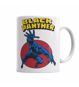 Marvel Comics Pantera Negra 1978 Kupa Bardak Porselen