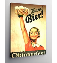 Kanvas Tablo Oktoberfest Temalı