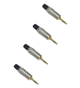 Hepa Merz SFC-S35-4X 3.5MM Altın uçlu Stereo Jack 3.5 mm Stereo Jak (4 ADET)