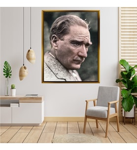 ÇERÇEVELİ ATATÜRK TABLO S227