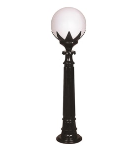 AVONNI BSU-68209-BSY-B Siyah Boyalı Dış Mekan Aydınlatma E27 ABS Polietilen Cam 25cm