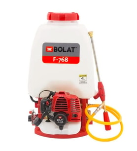 Bolat F768 2T Turbo 1.4bg 25.6cc 35bar 12m 25lt 9kg Benzinli Sırt Tipi İlaçlama Makinesi