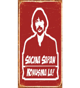 Behsat Ç.- Retro Ahşap Poster – Özel Koleksiyon – Hbb