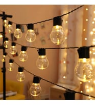10 Led 3.5 Metre Güneş Enerjili Su Geçirmez 8 Mod Led Bahçe Teras Balkon Ağaç Solar Aydınlatma