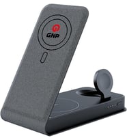 3'ü 1 Arada 10.000 mAh Powerbank Standi, USB-C Baglanti Tipi, Akilli Telefonlar için, Siyah