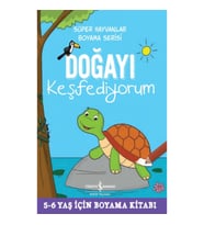 Doğayı Keşfediyorum - Süper Hayvanlar Boyama Serisi