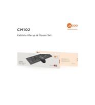 Lenovo Cm102 Usb Kablolu Türkçe Q Klavye & Mouse Set Siyah