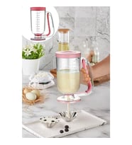QNİAY Pratik Hamur Porsiyonlayıcı 1 Lt Pancake Ölçekli