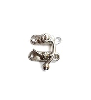 Yay Gözü, Ahşap Kutu Klipsi - Minik 20x24 Mm, Nikel, 100 Adet
