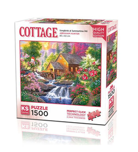 Ks Games Puzzle 1500 Parça Songbirds at Summertime Mill 22027