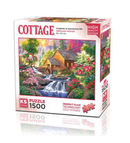 Ks Games Puzzle 1500 Parça Songbirds at Summertime Mill 22027