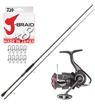 Daiwa Ballistic 274cm 14-42gr - Daiwa Fuego 23 LT 3000 Spin Olta Seti (Standart)