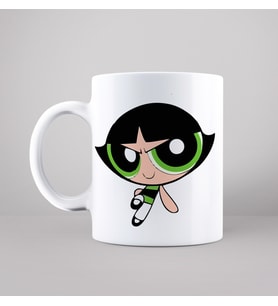 Power Puff Girls Buttercup Tasarımlı Kupa