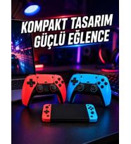 Oyun Konsolu Hdmı Tv Bağlantılı Çift Gamepad Seti