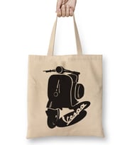 Vespa Italia flag Bez Çanta Uzun Saplı