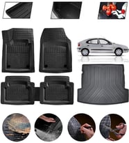 Renault Megane 1 1995-2002 Uyumlu Paspas Araca Özel Bagaj Havuzu MBS Siyah