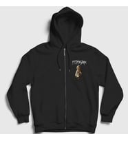 Presmono Unisex Siyah The Ghost Of Orion My Dying Bride Fermuarlı Kapüşonlu Sweatshirt 488080tt