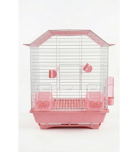 Ev Çatılı Kafes Pembe 300 Seri