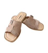 Libero L058.2421 Kadın Termo Süet Deri Terlik