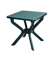 Omnipazar MT-GF235 Prima Isola Plastik Kare Bahçe Balkon Masa 70x70 cm