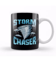 Cute Storm Chaser Severe Weather Tornado Obsessed Kupa Bardak Porselen