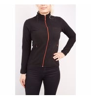Alpinist Alpha Tam Fermuarlı Kadın Polar (Siyah)