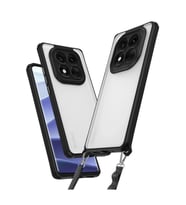 Durukar® Redmi Note 14 Pro Plus Kılıf Penta Silikon Kılıf - Siyah