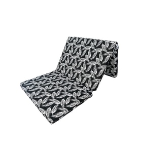 Katlanır Yer Yatağı (8 CM KALIN)Sünger Yatak 80x180x8 CM-SİYAH TÜY