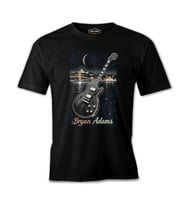 Bryan Adams - Gitar İstanbul Siyah Erkek Tshirt