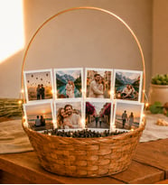 Kişiye Özel 8 Fotoğraflı Fotoğraf Buketi