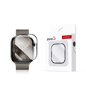 Lexroo Watch 10 46mm PMMA Pet Saat Ekran Koruyucu - Siyah