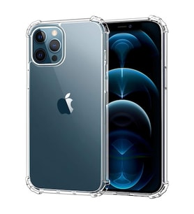 Apple iPhone 12 Pro Max Kılıf Şeffaf Nitro Anti Shock Kapak (Renksiz)