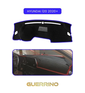 HYUNDAİ İ20 2020+TORPİDO KORUMA HALISI MAVİ KENAR
