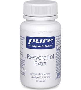  Pure Encapsulations Resveratrol Extra 30 Kapsül