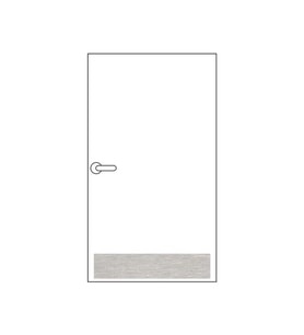 LOCKWAY Paslanmaz Kapı Mop Plate / Paspas Plakası