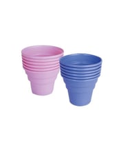 334 Plastik Renkli Cup Bardak 6lı