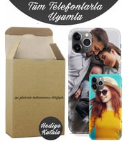 Kişiye Özel Resimli Fotoğraflı Baskılı Silikon Telefon Kılıfı Hediye Kutulu (Telefon Modelleri Açıklamada)