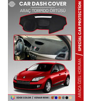RENAULT MEGANE 3 NAVİGASYONSUZ (2009-2016) Torpido Örtüsü Ön Göğüs Koruma Torpido Koruma Araca Özel