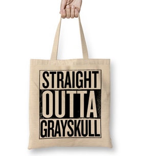 Straight Outta Grayskull He Man And The Masters Of The Universe Bez Çanta Uzun Saplı