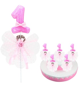1 Yaş Lavantalı Çubuk Süs, Pembe (STD)