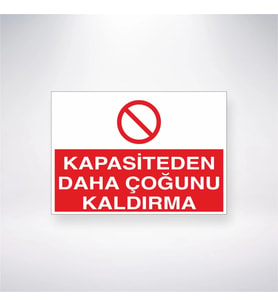 Kapasiteden Daha Çoğunu Kaldırma 21x35 Arkası Yapışkanlı Levha