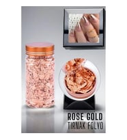 TransForMacion Tırnak Süsü Gümüş Folyo Rose Gold 720376